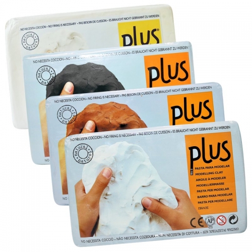 PLUS Clay - Air Dry Clay - 2.2 lb (1 kg )